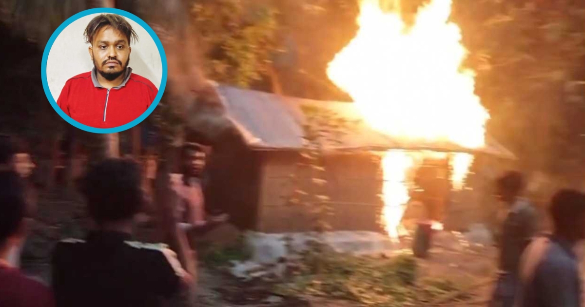 ছাত্রদল নেতা সাম্য হত্যার ঘটনায় গ্রেফতার তামিমের বাড়ি আগুনে পুড়িয়ে দিয়েছেন স্থানীয়রা