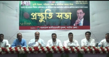 নাটোরে জাতীয়তাবাদী যুবদলের তারুণ্যের ভাবনা শীর্ষক প্রস্তুতি সভা