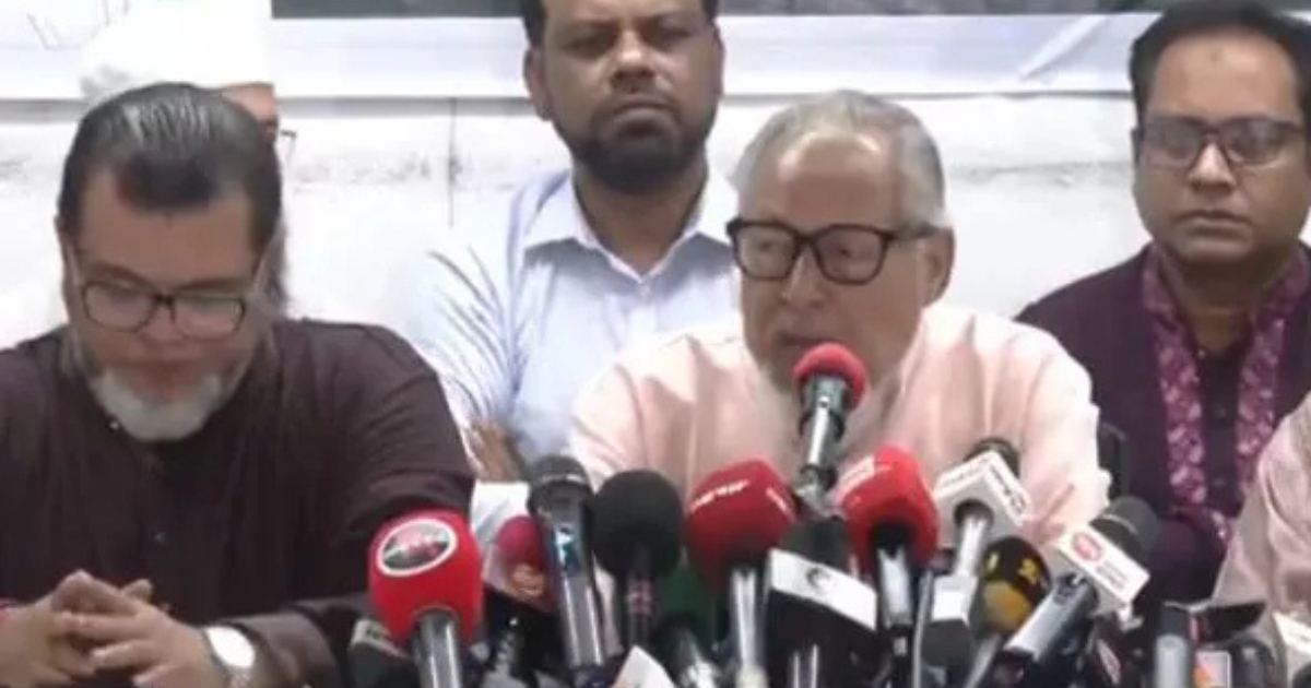 বেঁচে থাকতে আওয়ামী লীগের সাথে কোনও আপস নয় : নজরুল ইসলাম খান