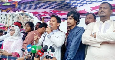 নেতার কাছে জনগণ যাবে না, জনগণের কাছে যাবে নেতা : সারজিস আলম