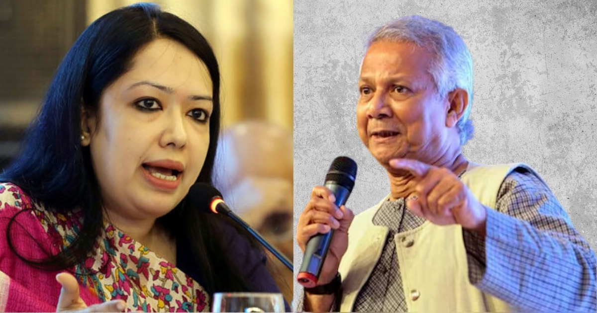 বিস্ফোরক মন্তব্য “জনপ্রিয়তা যাচাইয়ের সস্তা নাটক করছেন ড.ইউনূস”