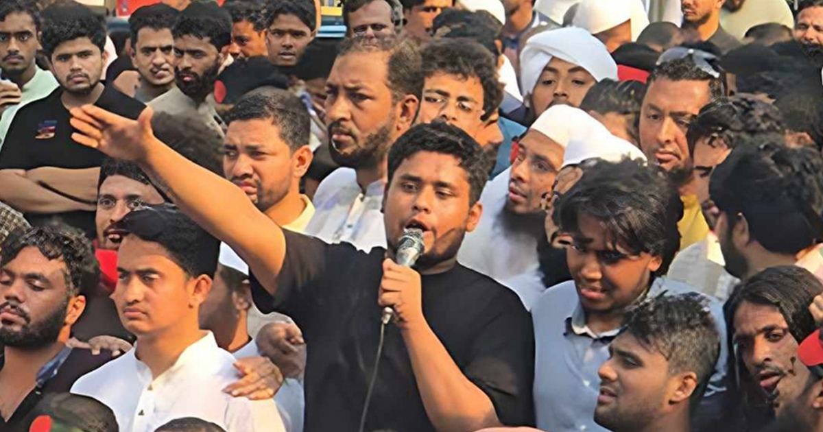 এক ঘণ্টার মধ্যে আ. লীগ নিষিদ্ধের ঘোষণা না এলে ‘লং মার্চ টু যমুনা’