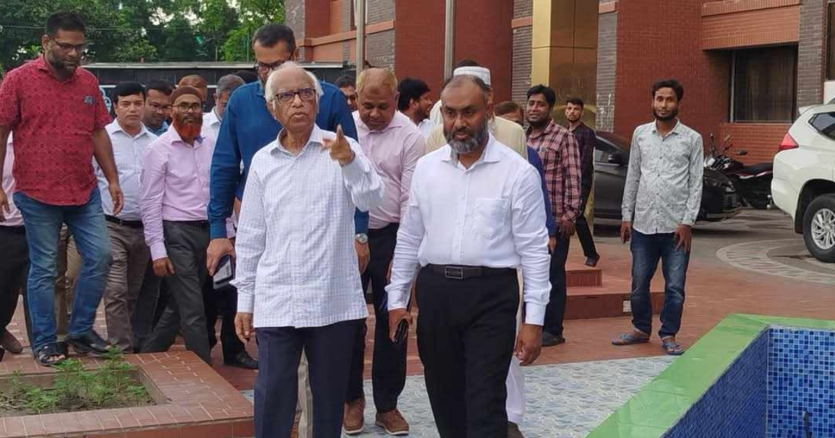 পবিপ্রবিতে পরিকল্পনা উপদেষ্টা ড. ওয়াহিদ উদ্দিনের আকস্মিক সফর