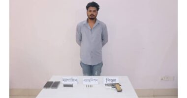সেনাবাহিনীর অভিযানে অস্ত্রসহ রুদ্র চন্দ্র দাস নামে এক সন্ত্রাসী আটক