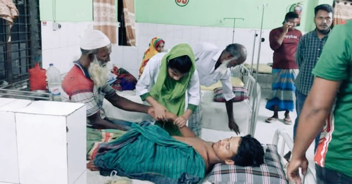 দশমিনায় স্ত্রী কর্তৃক স্বামীর গোপনাঙ্গ কেটে ফেলার অভিযোগ