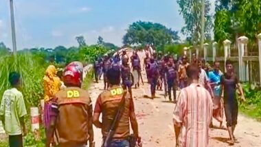 নরসিংদী ফুটবল খেলাকে কেন্দ্র করে দু’গ্রামবাসীর সংঘর্ষে নিহত ১, পুলিশসহ আহত ২০