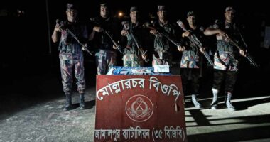 রৌমারী সীমান্তে ভারতীয় ইয়াবা ট্যাবলেট আটক