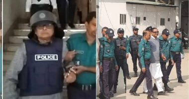 হত্যা মামলায় আবারও ৫ দিনের রিমান্ডে মেনন,কাঠগড়ায় দাঁড়িয়ে হেসে বলেন, ‘শেষ তো, যাই