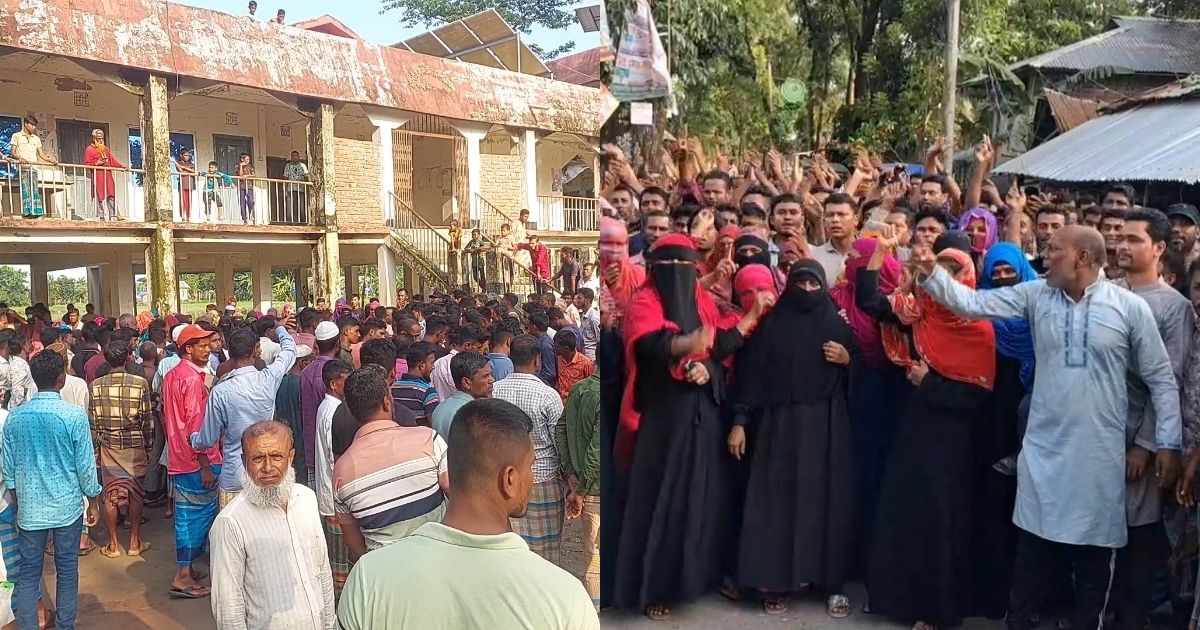 ইউনিয়ন বিএনপি’র সাধারণ সম্পাদক কে নিয়ে অপপ্রচারের, প্রতিবাদে চাঁচড়া ইউনিয়নে বিক্ষোভ