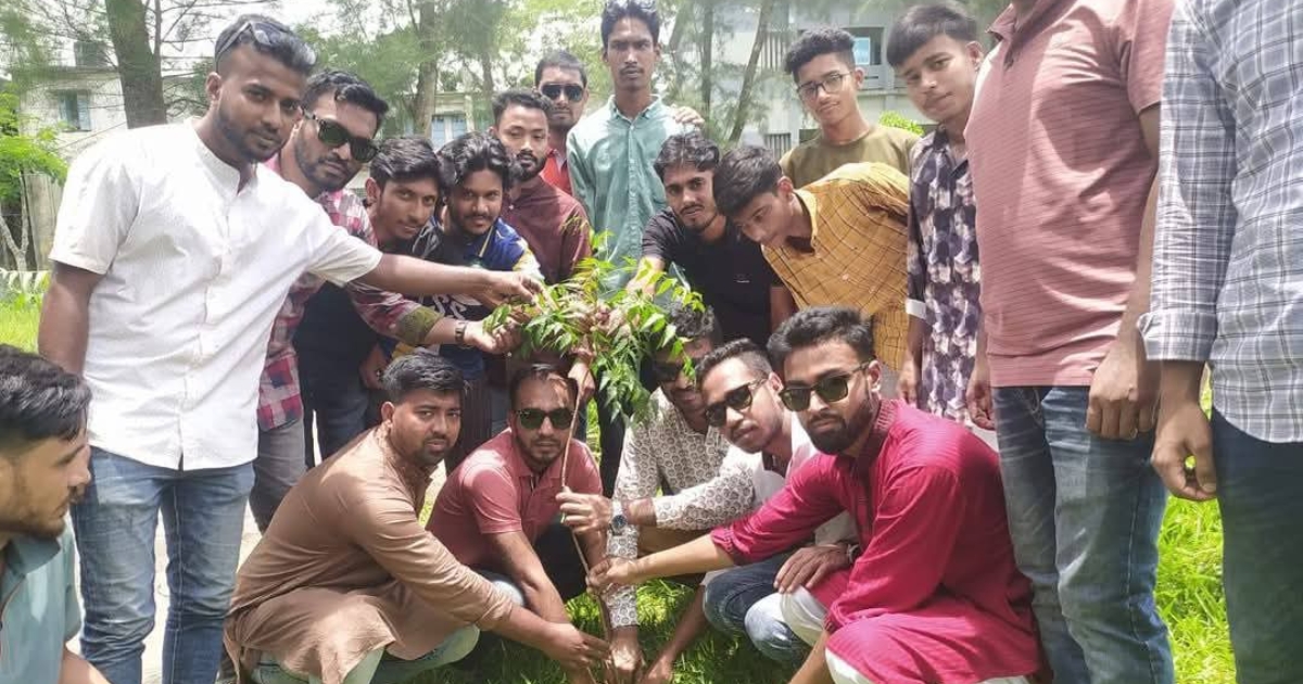 বিশ্ব পরিবেশ দিবসে পিরোজপুর ছাত্রদলের বৃক্ষরোপণ কর্মসূচি