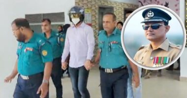 সাবেক ওসি হাসান আল মামুনকে কারাগারে