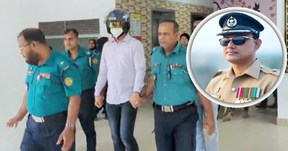 সাবেক ওসি হাসান আল মামুনকে কারাগারে