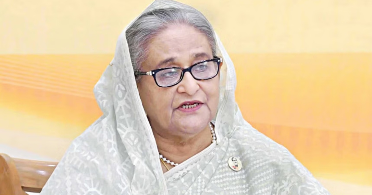 শেখ হাসিনাকে ট্রাইব্যুনালে হাজির হতে পত্রিকায় বিজ্ঞপ্তি