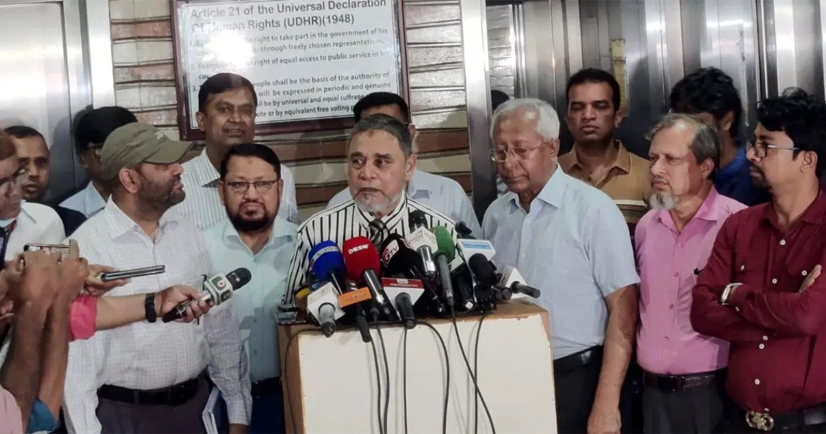 ইসিকে যতই স্বাধীন বলেন না কেন, সরকারের সাহায্য ছাড়া নির্বাচন সম্ভব না : সিইসি