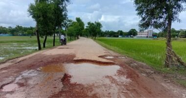 লাখো মানুষের চলাচল হুমকিতে, আমতলী-তালতলী সড়ক এখন মৃত্যুফাঁদ
