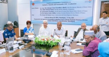 স্বরাষ্ট্র ও শিল্প মন্ত্রণালয়ের দায়িত্বে নিয়োজিত উপদেষ্টাগণের মুন্সিগঞ্জ জেলা সফর