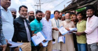 মুন্সিগঞ্জ জেলার ৪টি সংসদীয় আসন পুন:বহালের দাবিতে লংমার্চ ও গনসংযোগ