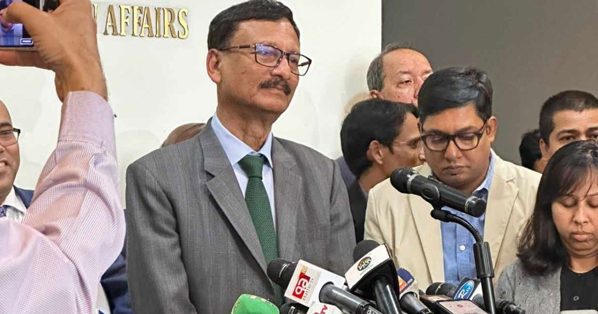 দ্রুত নির্বাচন আয়োজনে একমত বাংলাদেশ-যুক্তরাষ্ট্র : পররাষ্ট্র উপদেষ্টা