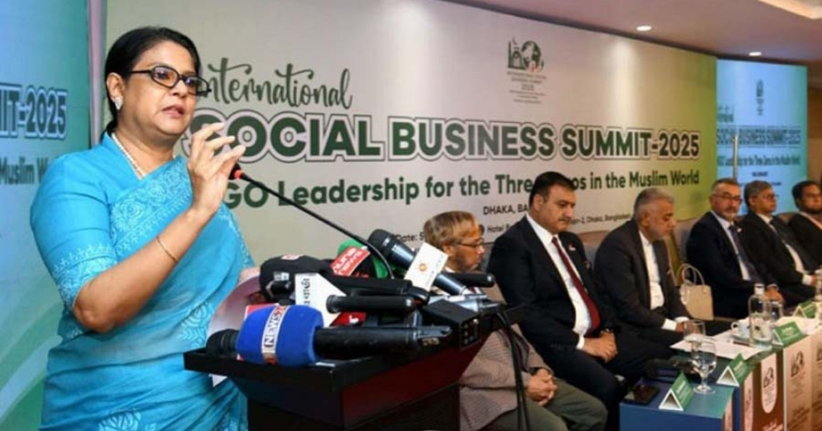 মুসলিম দেশগুলোকে একজোট হয়ে কাজ করার আহ্বান পরিবেশ উপদেষ্টার