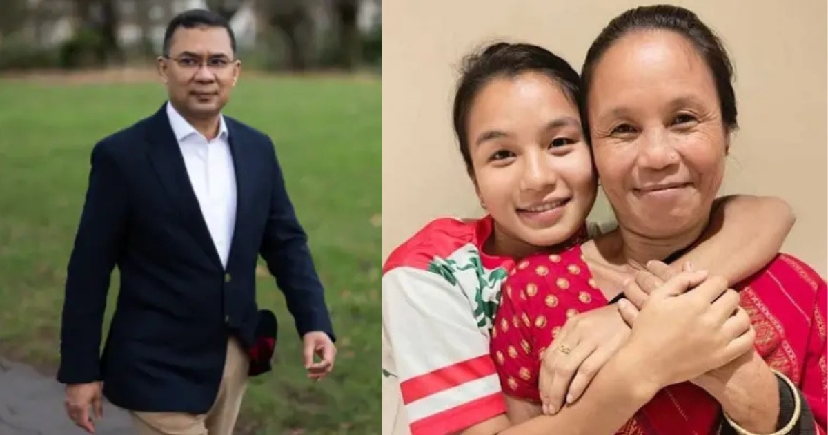 ‘গোল্ডেন গার্ল’ ফুটবলার ঋতুপর্ণার ক্যান্সারাক্রান্ত মায়ের পাশে তারেক রহমান