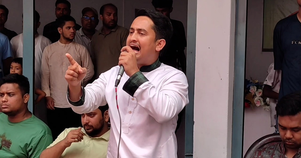 শাপলা প্রতীক না হতে পারলে, ধানের শীষও রাজনৈতিক দলের প্রতীক হতে পারবে না : সারজিস