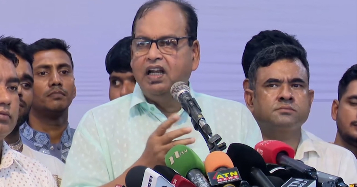নানাভাবে নির্বাচন পেছানোর ষড়যন্ত্র চলছে : শামসুজ্জামান দুদু