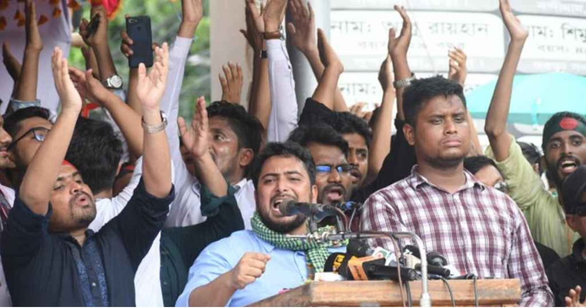 চাঁদাবাজদের কবল থেকে ব্যবসায়ীদের রক্ষা করব : নাহিদ