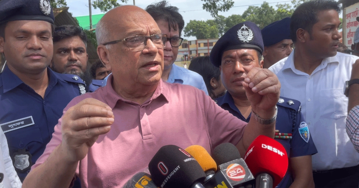জনগণ চাইলে বন্যা নিয়ন্ত্রণ বাঁধ নির্মাণে সেনাবাহিনী সম্পৃক্ত হবে : ফারুক-ই-আজম