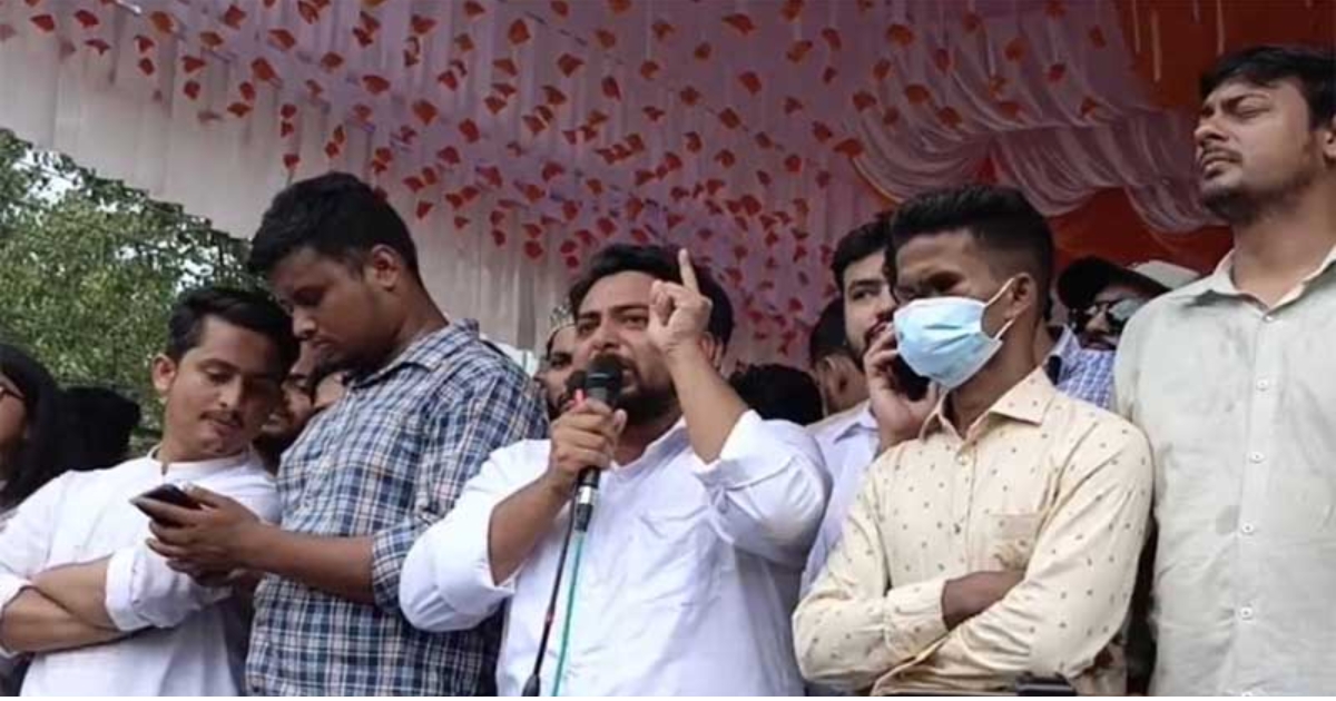 মুজিববাদ ও ভারতীয় আধিপত্যবাদের বিরুদ্ধে নতুন সংবিধান করতে হবে: নাহিদ