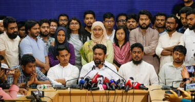 মুজিববাদী সন্ত্রাসীরা হত্যার উদ্দেশ্যে জঙ্গি কায়দায় হামলা চালিয়েছে : নাহিদ ইসলাম