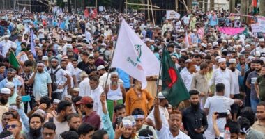 জামায়াতের সমাবেশ: কানায় কানায় পূর্ণ সোহরাওয়ার্দী উদ্যান