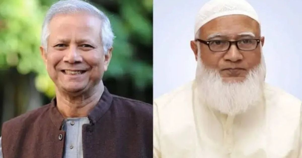 শারীরিক অবস্থার খোঁজ নেওয়ায় প্রধান উপদেষ্টাকে জামায়াত আমিরের কৃতজ্ঞতা