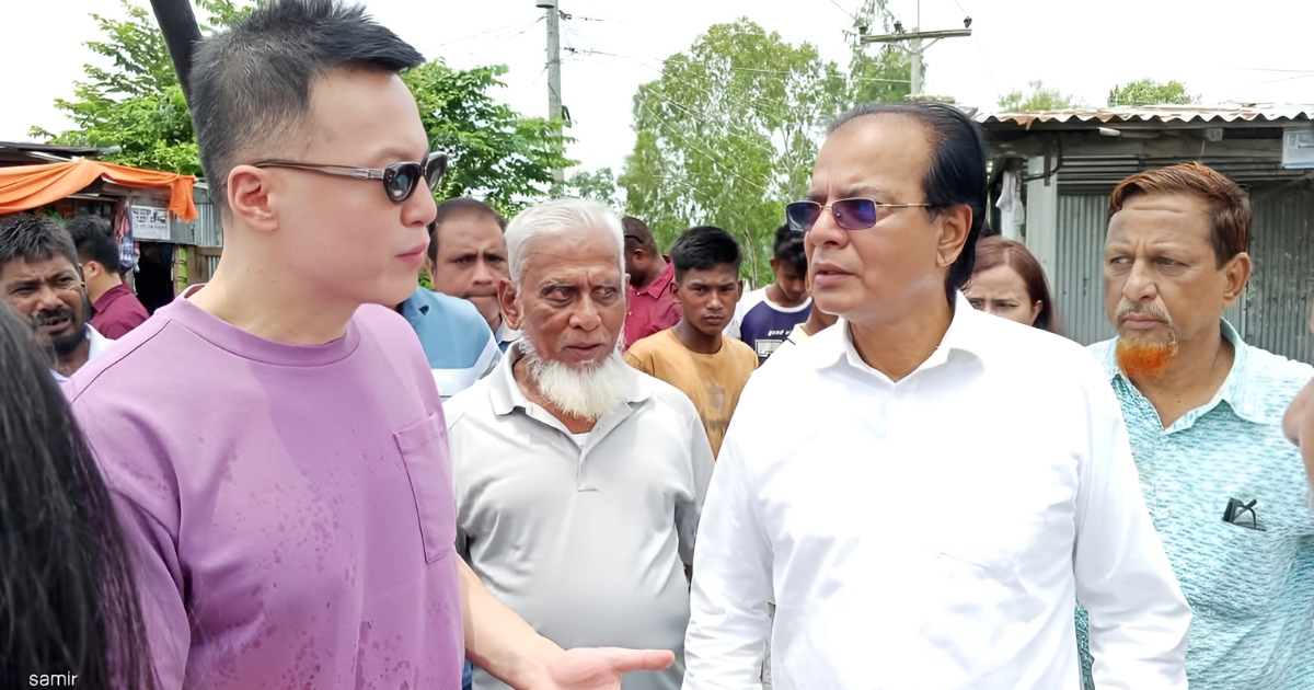 তিস্তা মহাপরিকল্পনা বাস্তবায়নে চীনের প্রতিনিধি দলের নদী পরিদর্শন