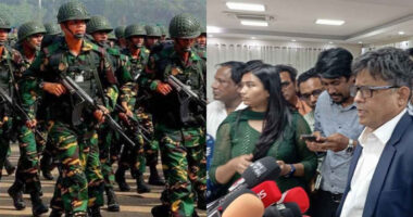 নির্বাচনে স্ট্রাইকিং ফোর্স হিসেবে থাকবে ৬০ হাজার সেনাসদস্য