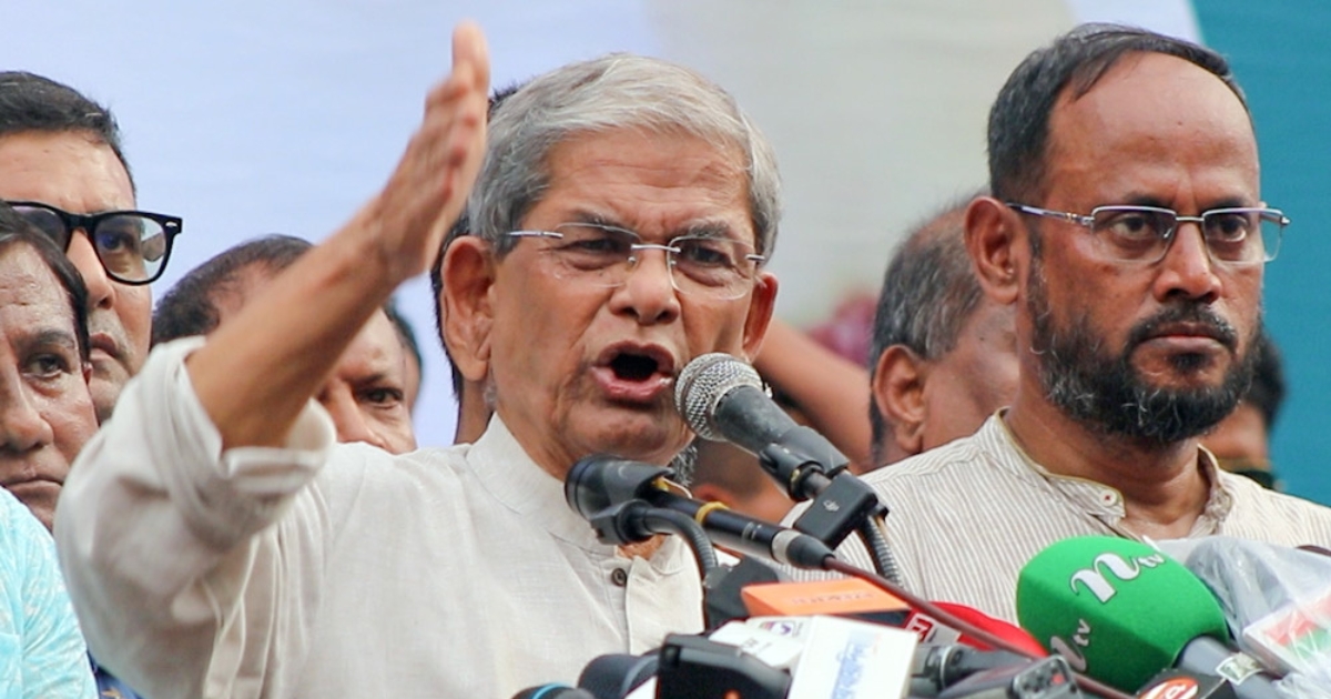 মানুষের নিরাপত্তা নিশ্চিত না হলে কোনো সংস্কারই কাজে আসবে না : মির্জা ফখরুল