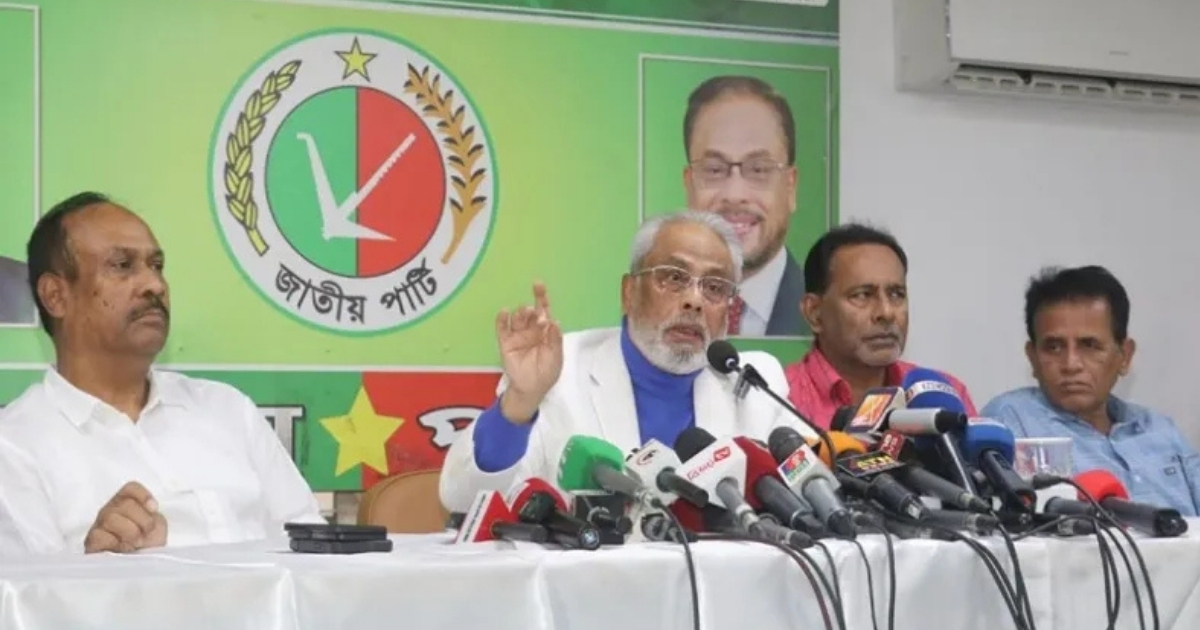 সরকারের ঘনিষ্ঠরাই বলছে, এই সরকারের নির্বাচন দেওয়ার সক্ষমতা নেই : জিএম কাদের