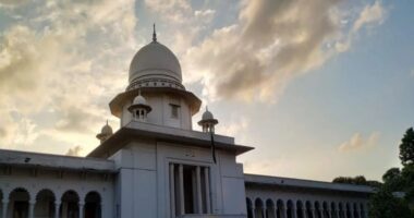 ৫ আগস্ট দেশের সব আদালত বন্ধ থাকবে