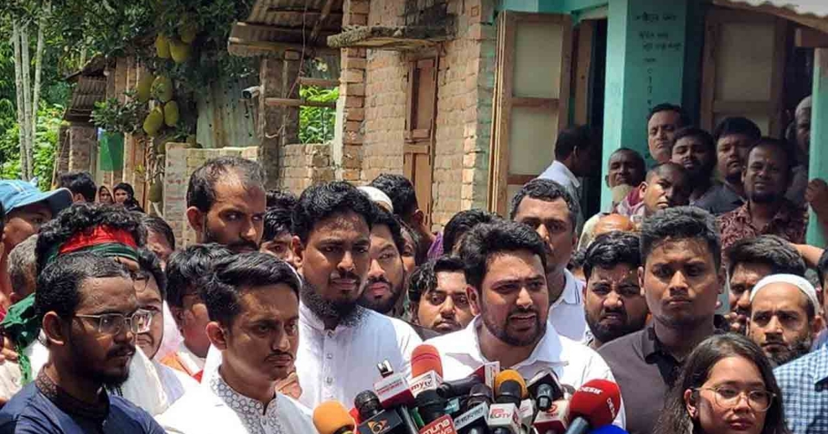 জনস্রোতে ঈর্ষান্বিত হয়ে আমাদের বিরুদ্ধে অপপ্রচার চালানো হচ্ছে : নাহিদ
