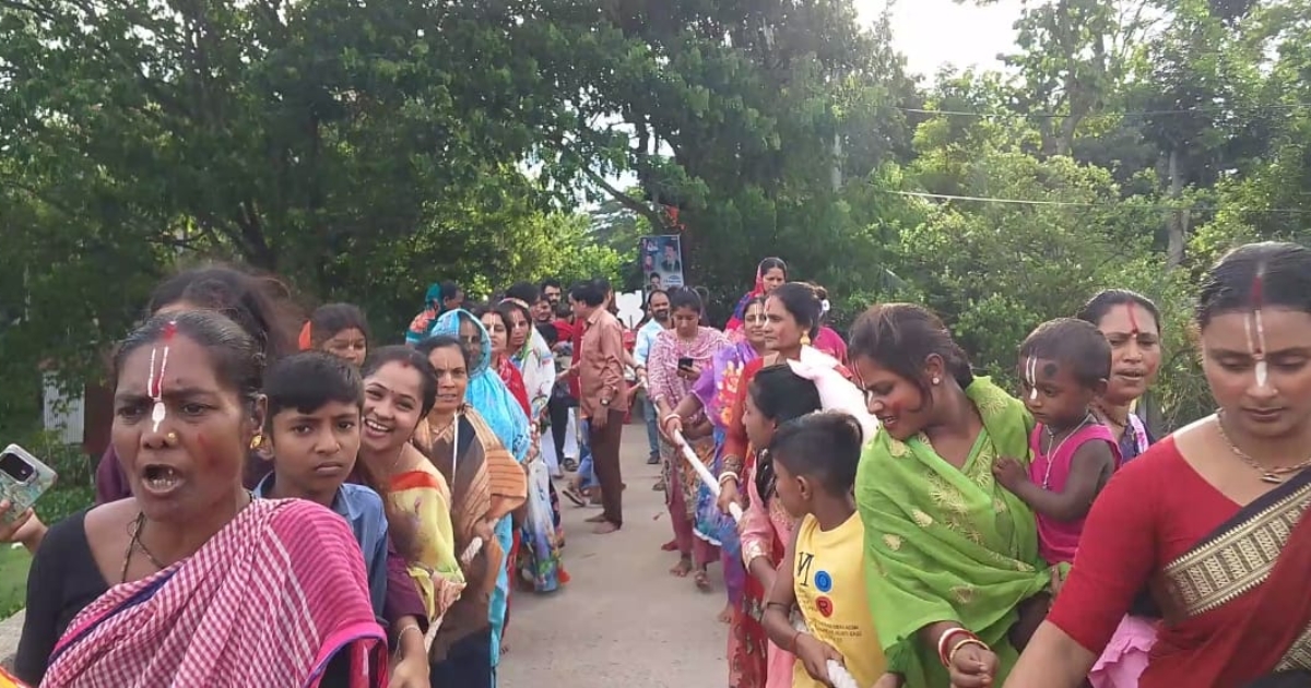 শ্রীনগরে শ্রী শ্রী জগন্নাথ দেবের উল্টো রথযাত্রা উৎসব পালিত