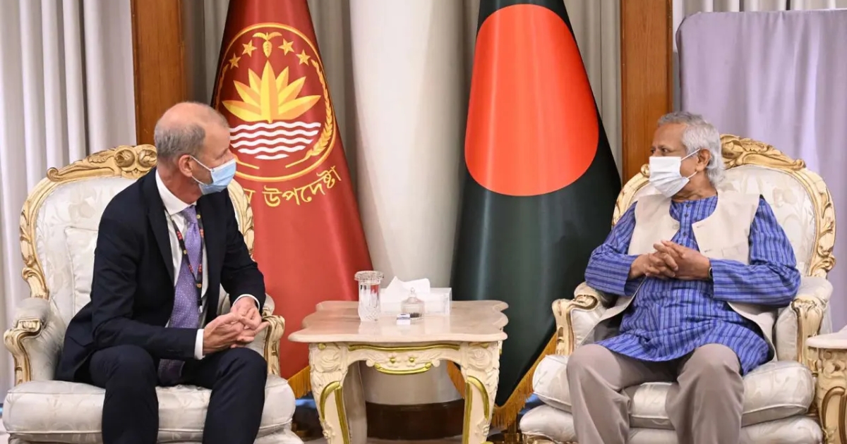 প্রধান উপদেষ্টার সঙ্গে বিশ্বব্যাংকের ভাইস প্রেসিডেন্টের সাক্ষাৎ