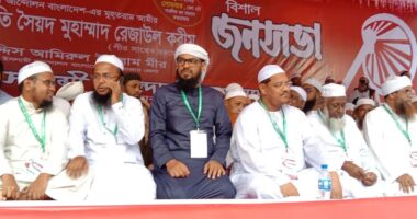 "দেশের শত্রুরা পিআর নির্বাচনের বিরুদ্ধে ষড়যন্ত্র করতে পারে : চরমোনাই পীর"