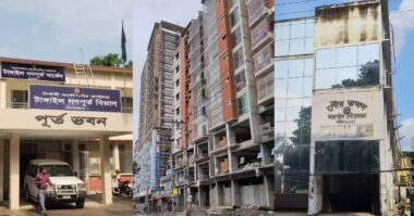 টাঙ্গাইলে অনুমোদন ছাড়াই নির্মাণ হচ্ছে অসংখ্য বহুতল ভবন