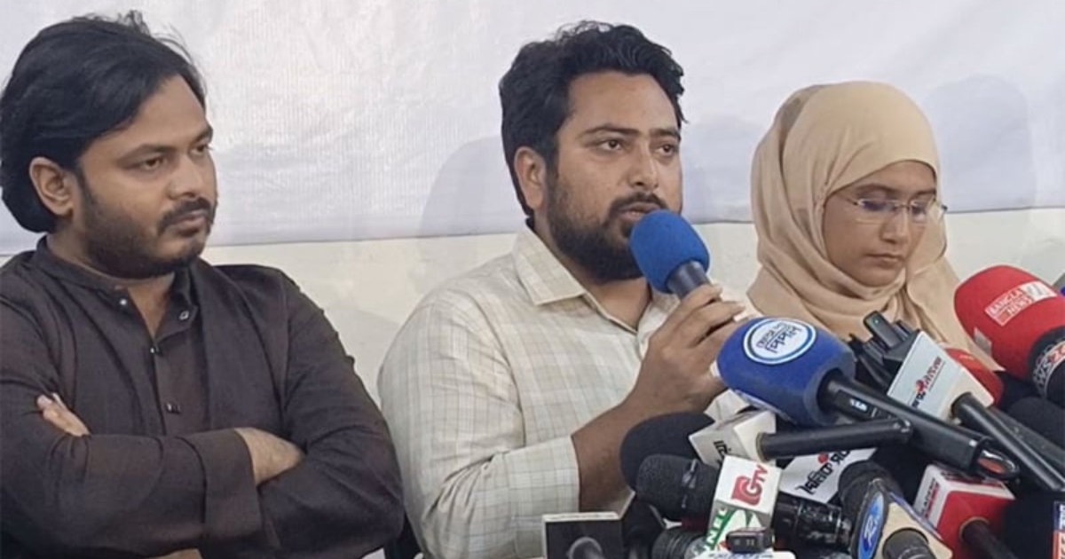 নির্বাচিত সংসদের হাতে সংস্কার কার্যক্রম ছেড়ে দেব না : নাহিদ
