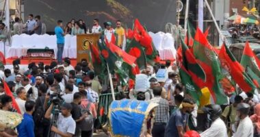 সারা দেশ থেকে ছাত্রদলের সমাবেশে নেতাকর্মীতে ভরে গেছে সমাবেশস্থল