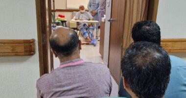 চিকিৎসাধীন জামায়াতের আমিরের সঙ্গে দেখা করলেন এবি পার্টির নেতারা