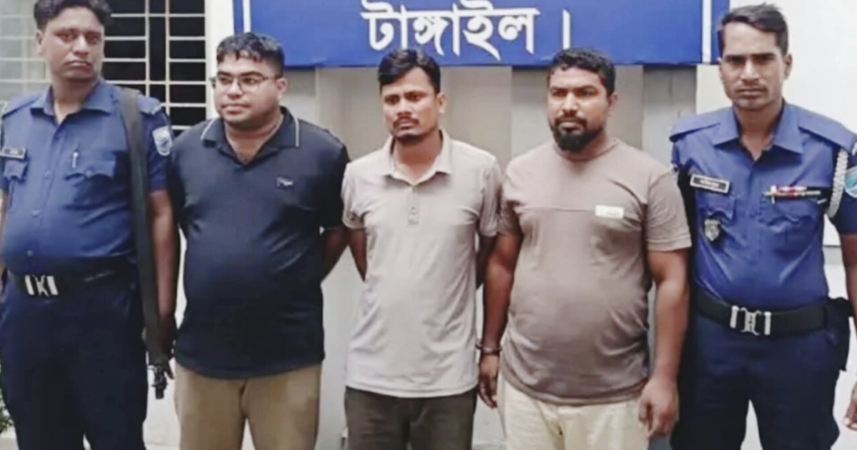 টাঙ্গাইলে ঠিকাদারের ওপর সন্ত্রাসী হামলা, যুবলীগ নেতাসহ গ্রেপ্তার ৩