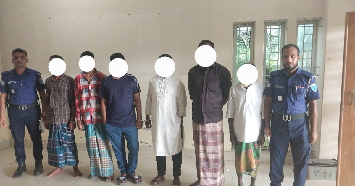 বড়লেখায় পরোয়ানাভুক্ত ৭ আসামী গ্রেফতার