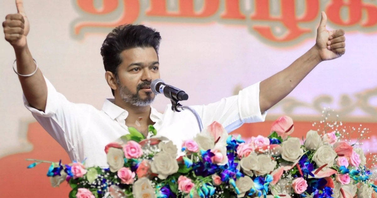 ‘ফ্যাসিবাদী বিজেপি’ ও মোদির বিরুদ্ধে যুদ্ধ ঘোষণা করলেন থালাপতি বিজয়