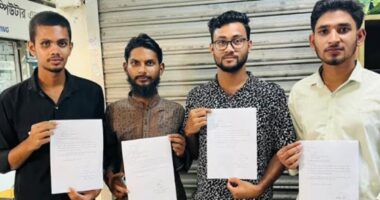পদত্যাগ করলেন এনসিপির চার নেতা