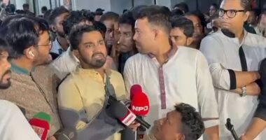লাল শার্ট পরা ব্যক্তি নুরকে পেটায়নি, নুরকে পেটায় সেনাবাহিনী : রাশেদ খান